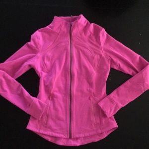 lululemon athletica Pink Zip-Up Hoodie